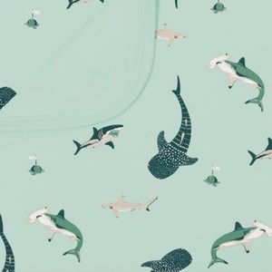 Sage shark- youth blanket 💚💚